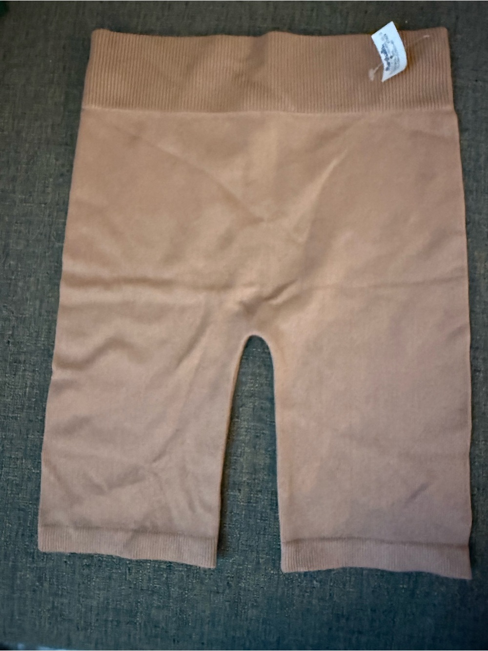 Bozzolo Tan Seamless High-Waist Shaping Shorts